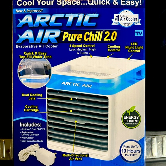Artic Air Pure Chill Cooling Evaporative Cooler - Picture 1 of 6